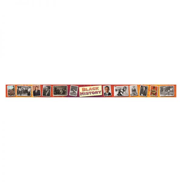 EDUPRESS BLACK HISTORY POSTCARDS PHOTO BORDER EP-330