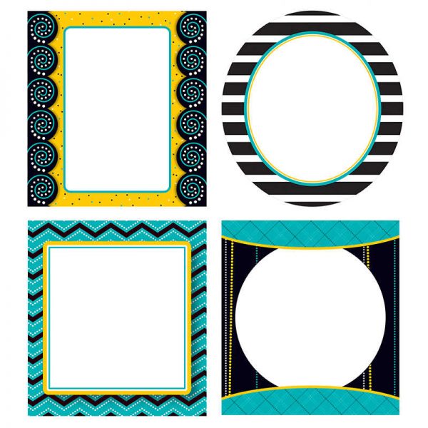 CARSON DELLOSA BLACK WHITE & BOLD CUT OUTS CD-120149