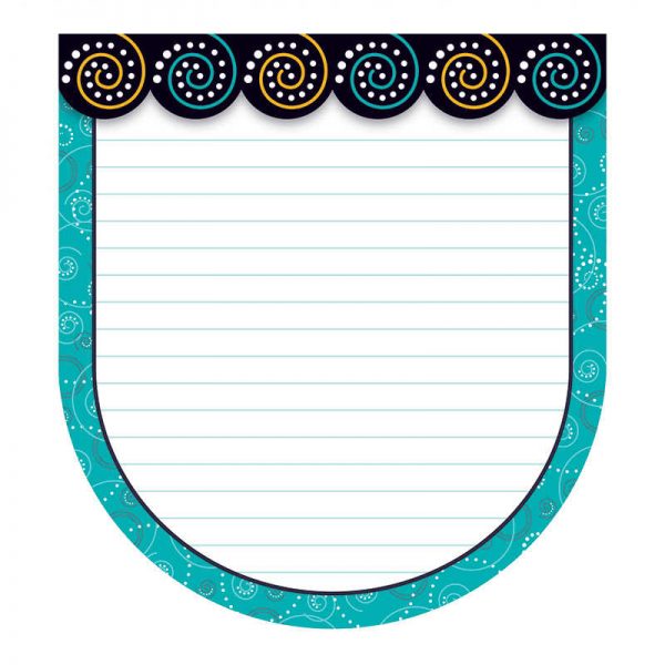 CARSON DELLOSA BLACK WHITE & BOLD NOTEPAD CD-151074