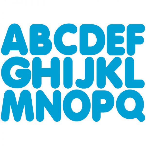 ASHLEY PRODUCTIONS BLUE 1-3/4IN MAGNETIC LETTERS ASH17501
