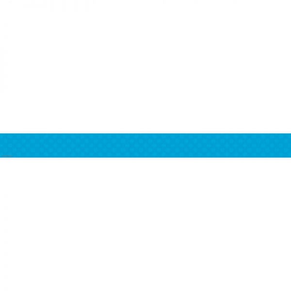TEACHER CREATED RESOURCES BLUE SASSY SOLIDS DOUBLE SIDED BORDER TCR73148