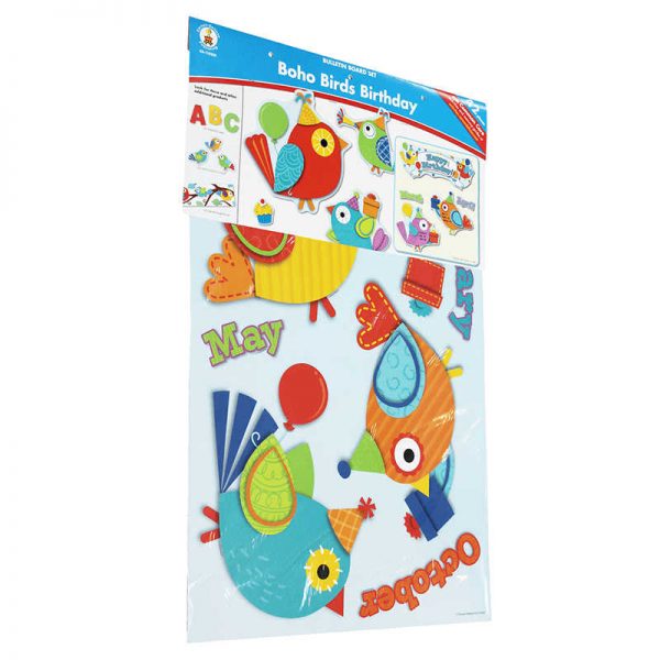 CARSON DELLOSA BOHO BIRDS BIRTHDAY BBS CD-110235