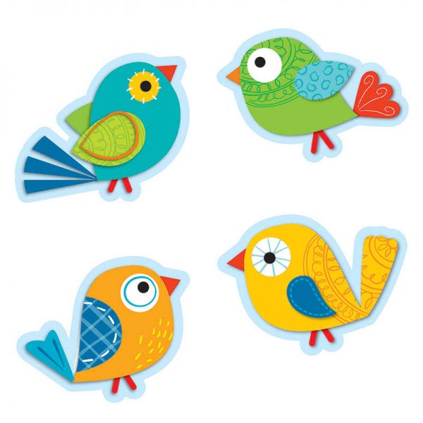 CARSON DELLOSA BOHO BIRDS CUT OUTS CD-120115