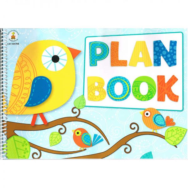 CARSON DELLOSA BOHO BIRDS PLAN BOOK CD-104788