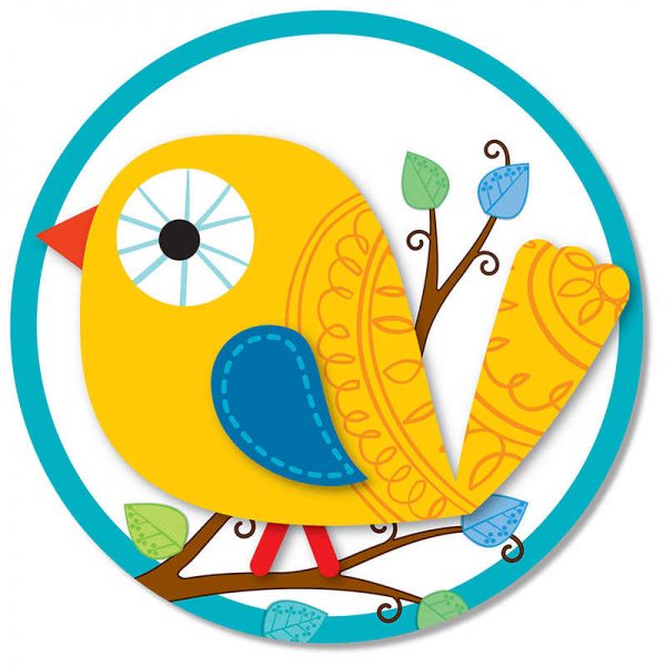 CARSON DELLOSA BOHO BIRDS TWO SIDED DECORATION CD-188039