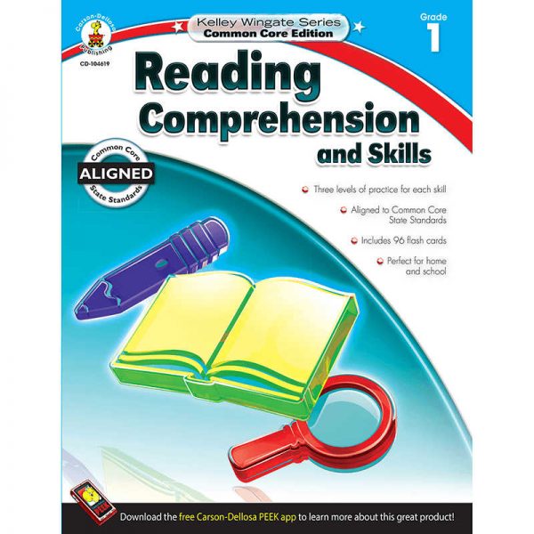 CARSON DELLOSA BOOK 1 READING COMPREHENSION AND SKILLS CD-104619