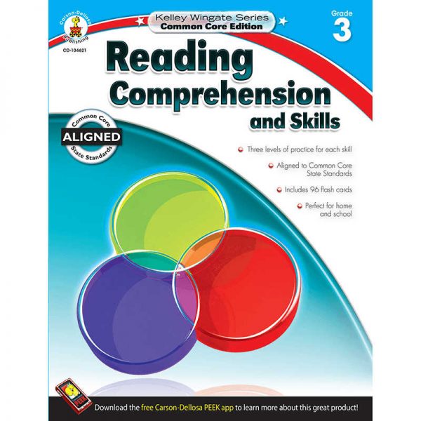 CARSON DELLOSA BOOK 3 READING COMPREHENSION AND SKILLS CD-104621