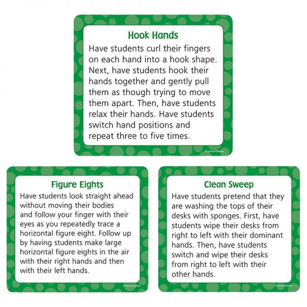 CARSON DELLOSA BRAIN BREAKS FOCUS CUT OUTS CD-120485