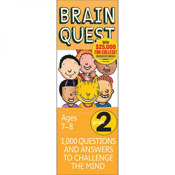 WORKMAN PUBLISHING BRAIN QUEST GRADE 2 WP-16652