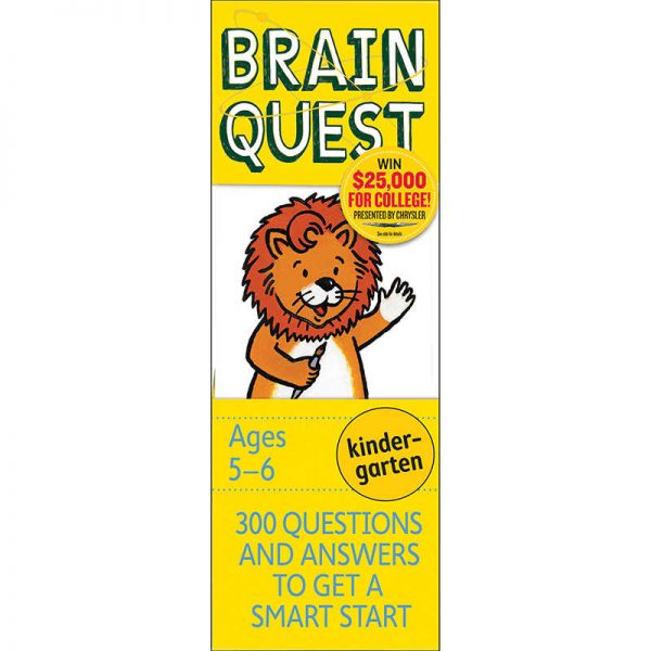 WORKMAN PUBLISHING BRAIN QUEST GRADE K WP-16660