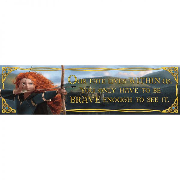 EUREKA BRAVE OUR FATE LIVES HORIZONTAL BANNER EU-849709