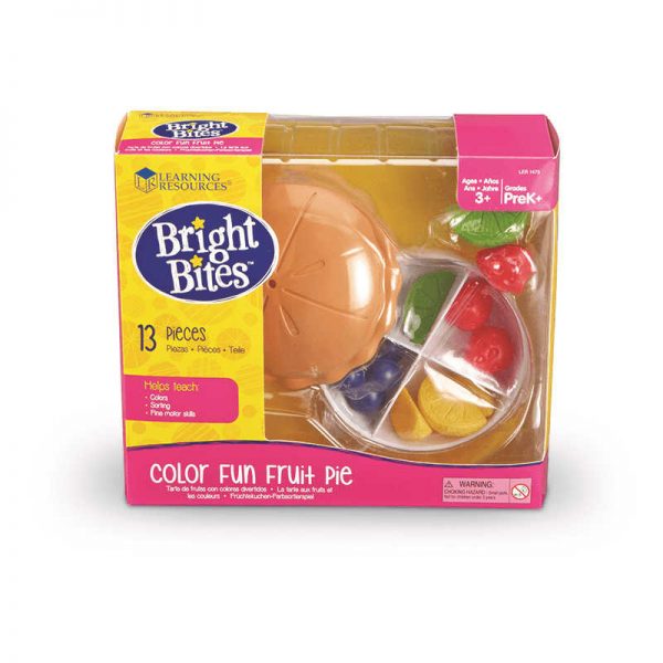 LEARNING RESOURCES BRIGHT BITES COLOR FUN FRUIT PIE LER1473