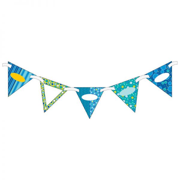 CARSON DELLOSA BUBBLY BLUES BANNER CD-102031