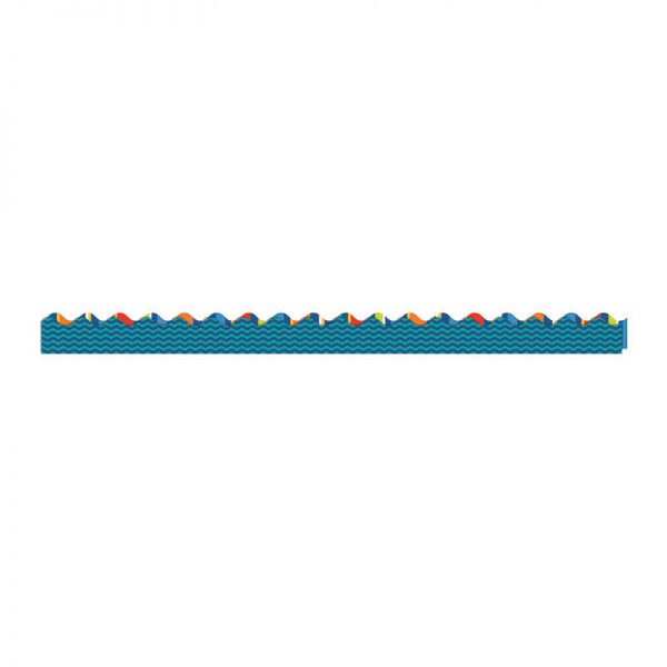 CARSON DELLOSA BUBBLY BLUES BORDER SCALLOPED CD-108178
