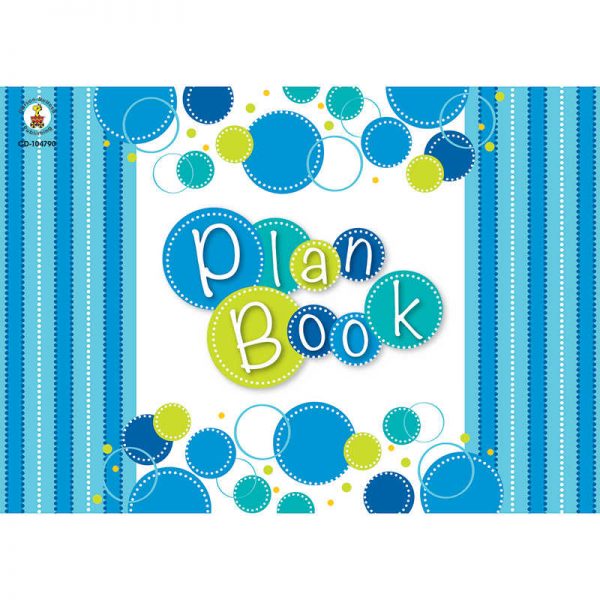 CARSON DELLOSA BUBBLY BLUES PLAN BOOK CD-104790