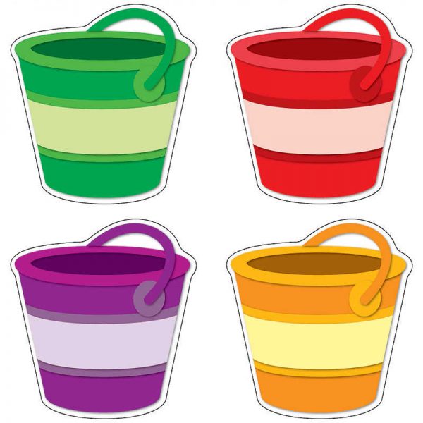 CARSON DELLOSA BUCKETS CUT OUTS CD-120122