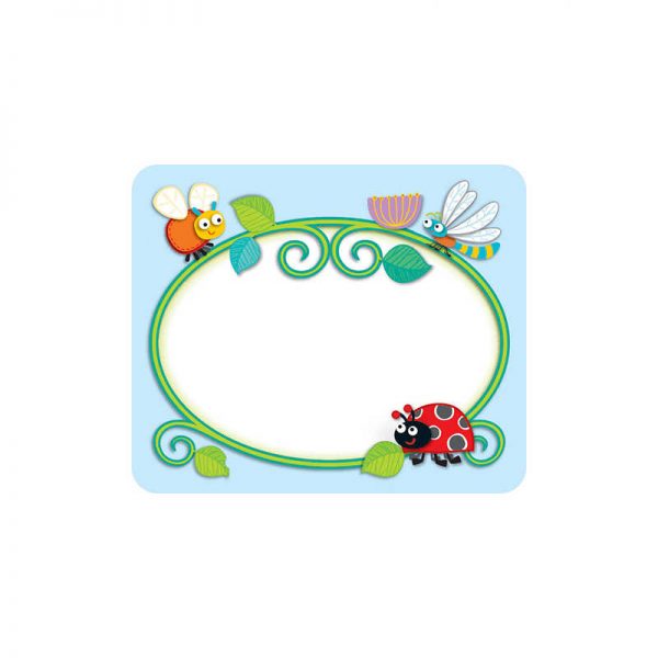 CARSON DELLOSA BUGGY FOR BUGS NAME TAGS CD-150037