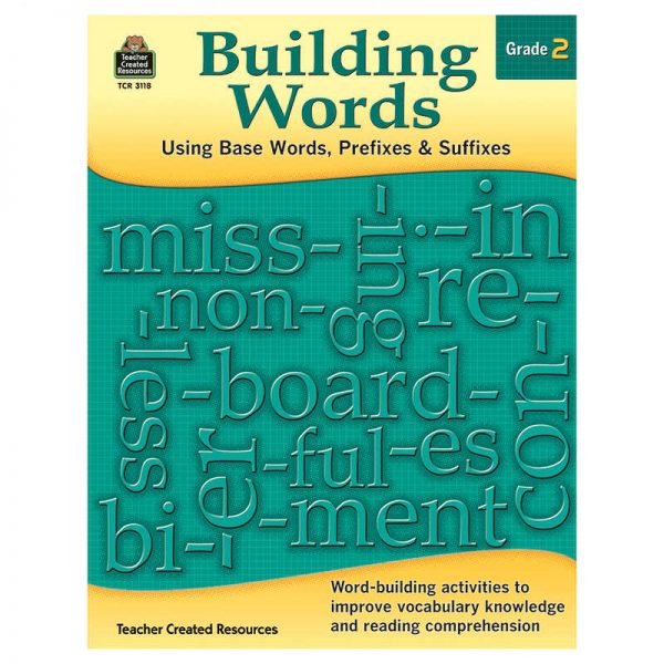 TEACHER CREATED RESOURCES BUILDING WORDS GRADE 2 TCR3118
