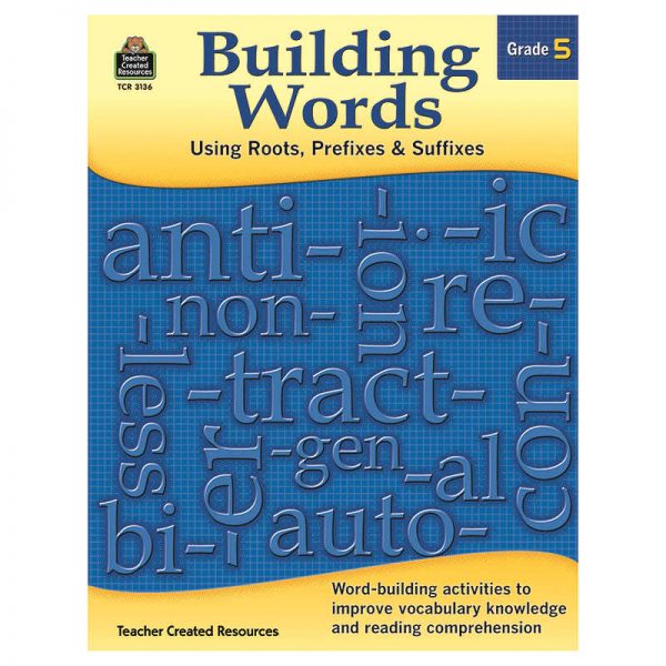 TEACHER CREATED RESOURCES BUILDING WORDS GRADE 5 TCR3136