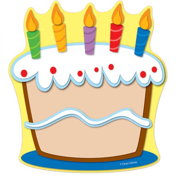 CARSON DELLOSA CAKE ACCENTS CD-120096