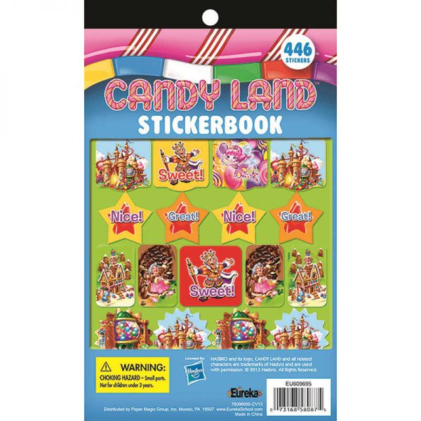EUREKA CANDY LAND STICKERBOOK EU-609695