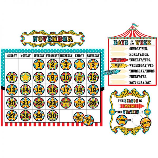 TEACHER CREATED RESOURCES CARNIVAL CALENDAR BB SET TCR5720