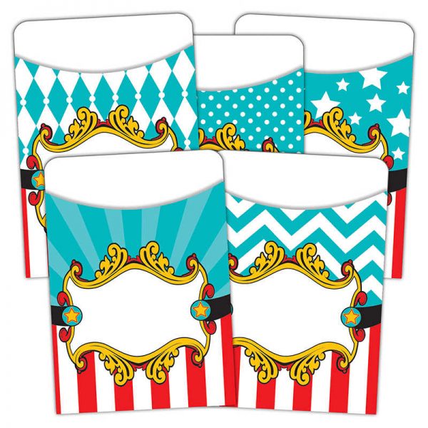 TEACHER CREATED RESOURCES CARNIVAL LIBRARY POCKETS MULTI PACK TCR5713