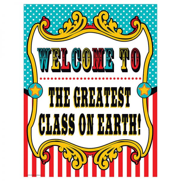 TEACHER CREATED RESOURCES CARNIVAL WELCOME CHART TCR7573