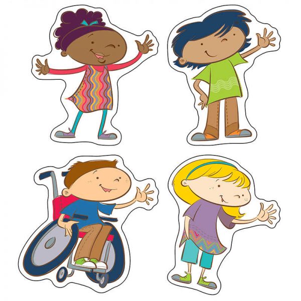 CARSON DELLOSA CARSON KIDS CUT OUTS 6IN ASST 36CT CD-120145
