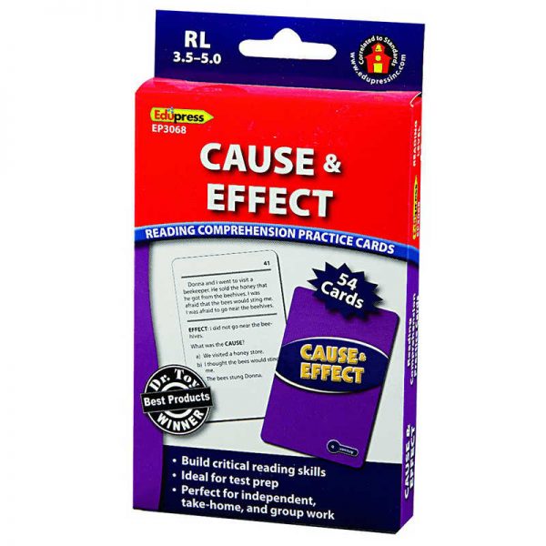 TEACHER CREATED RESOURCES CAUSE AND EFFECT - 3.5-5.0 EP-3068