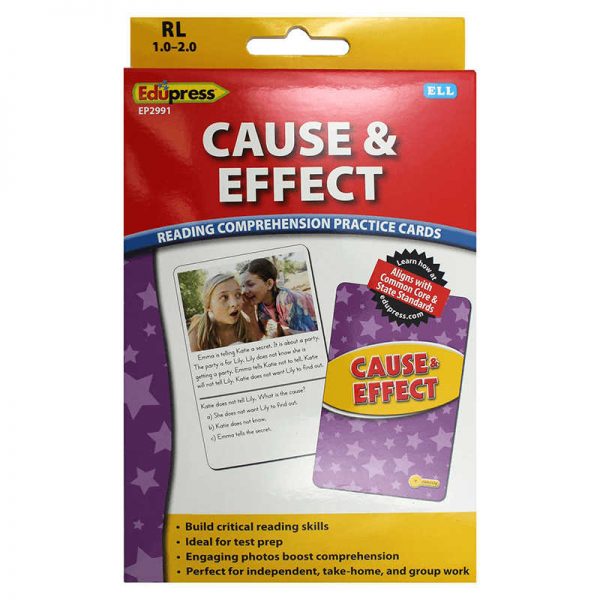 EDUPRESS CAUSE AND EFFECT RCPC YELLOW LEVEL EP-2991