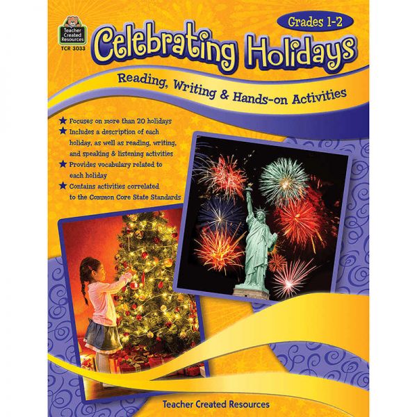 TEACHER CREATED RESOURCES CELEBRATING HOLIDAYS GRADE 1-2 TCR3033