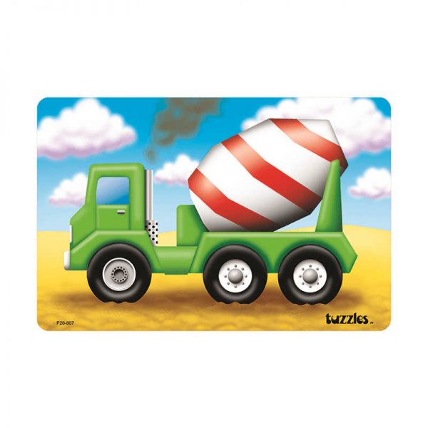 PLATAPILLA USA INC CEMENT MIXER TRAY PUZZLE PPAF20007