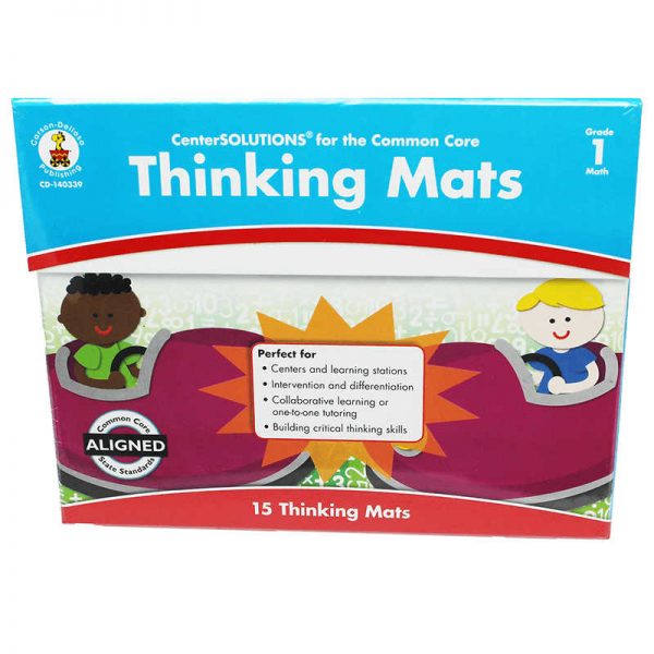 CARSON DELLOSA CENTER SOLUTIONS THINKING MATS GRADE 1 CD-140339