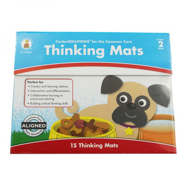 CARSON DELLOSA CENTER SOLUTIONS THINKING MATS GRADE 2 CD-140340