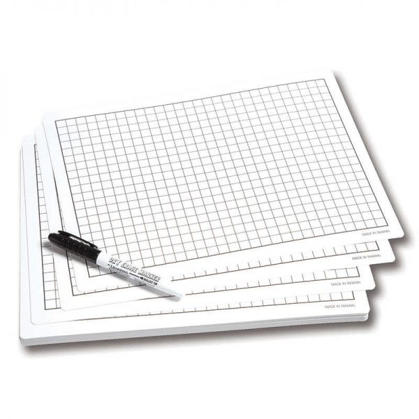 LEARNING ADVANTAGE CENTIMETER GRID BOARDS SET OF 30 CTU7858