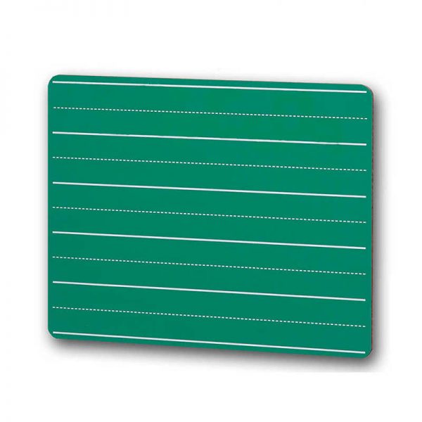FLIPSIDE CHALK BOARD 9 X 12 LINED GREEN FLP10129