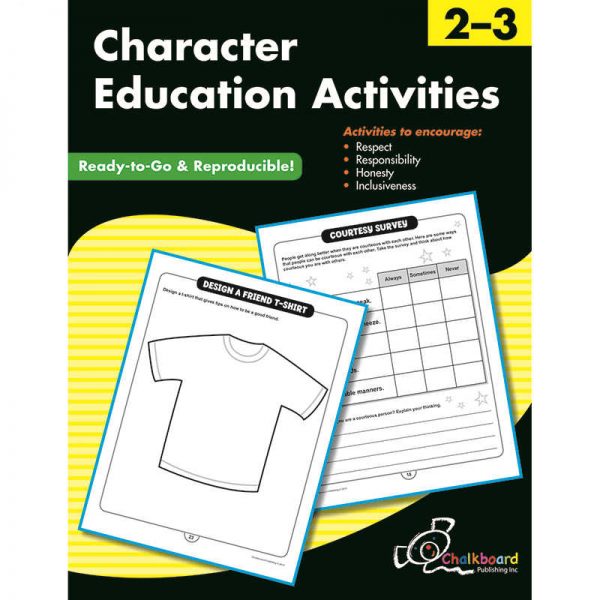 NELSON EDUCATION CHARACTER EDUCATION ACTIVITIES 2-3 CHK8004