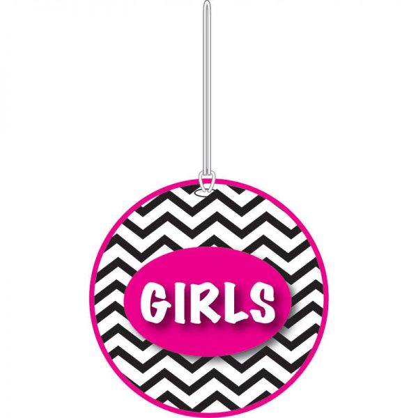 ASHLEY PRODUCTIONS CHEVRON GIRLS HALL PASS ASH10443