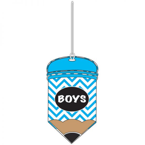 ASHLEY PRODUCTIONS CHEVRON PENCIL BOYS HALL PASS ASH10447