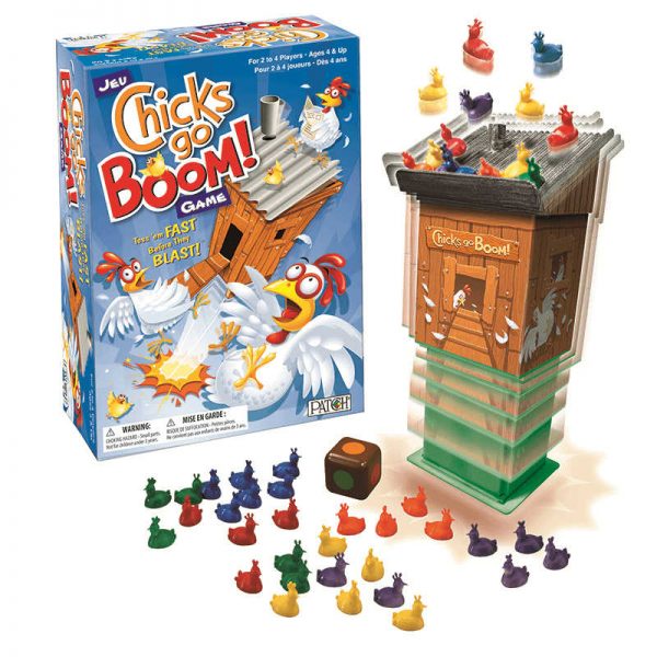 PLAYMONSTER LLC (PATCH) CHICKS GO BOOM GAME PAT26764