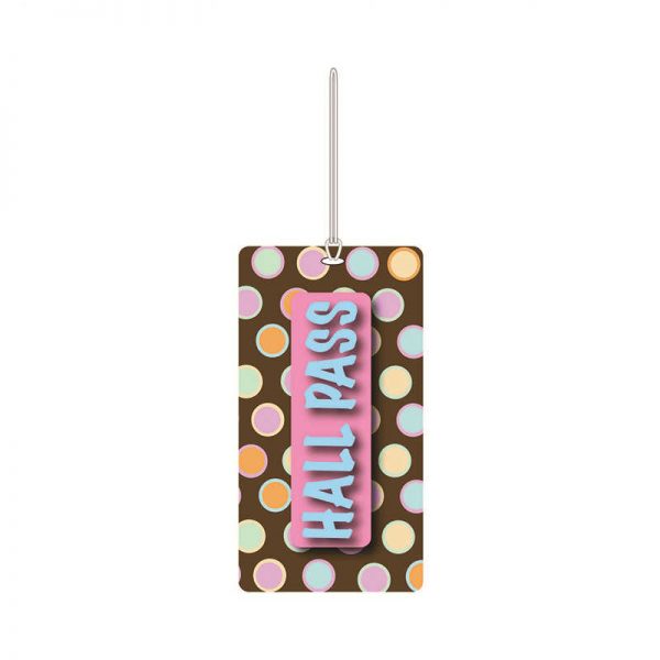 ASHLEY PRODUCTIONS CHOCO DOTS HALL PASS ASH10344