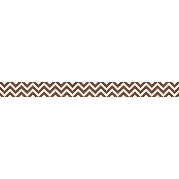 CREATIVE TEACHING PRESS CHOCOLATE CHEVERON BORDER CTP0168