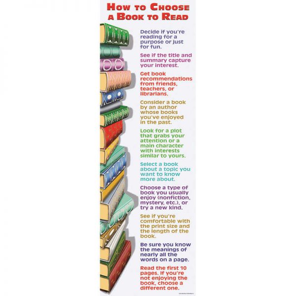 MCDONALD PUBLISHING CHOOSING A BOOK COLOSSAL CONCEPT POSTER MC-V1671