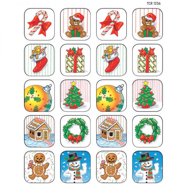 TEACHER CREATED RESOURCES CHRISTMAS STICKERS TCR1256