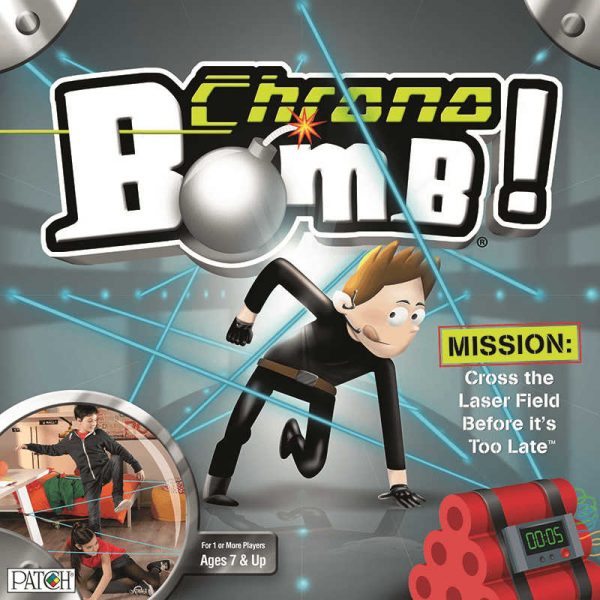 PLAYMONSTER LLC (PATCH) CHRONO BOMB MISSION CROSS THE LASER FIELD BEFORE ITS TOO LATE PAT7010