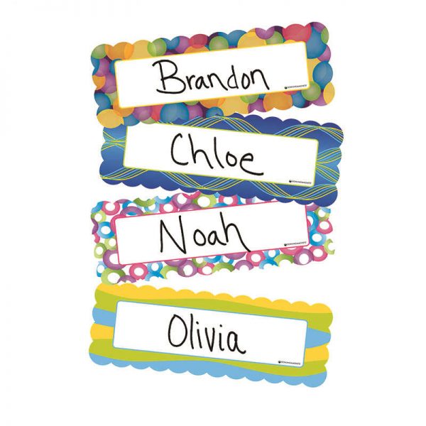 DOWLING MAGNETS CIRCLES & RIBBONS MAGNETIC NAME PLATES DO-735219