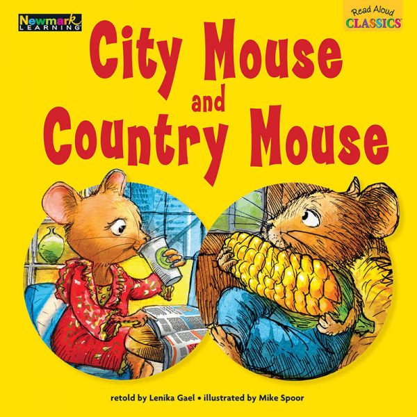 NEWMARK LEARNING CITY MOUSE AND COUNTRY MOUSE READ ALOUD CLASSICS LAP BOOKS NL-2290
