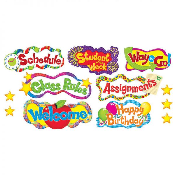 TREND ENTERPRISES INC. CLASSROOM HEADLINES BB SET T-8279