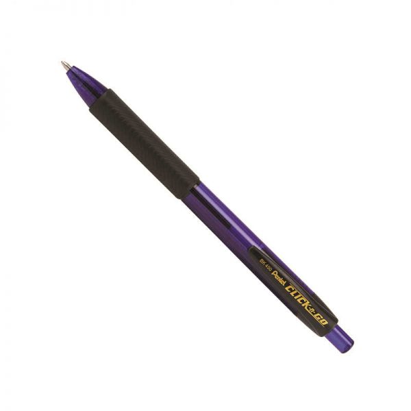 PENTEL OF AMERICA CLICK N GO BLU RETRACTBLE BALLPOINT PEN MEDIUM LINE PENBK450CC